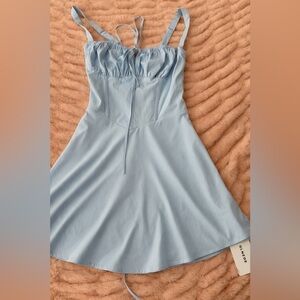 Chic Light Blue  Dress